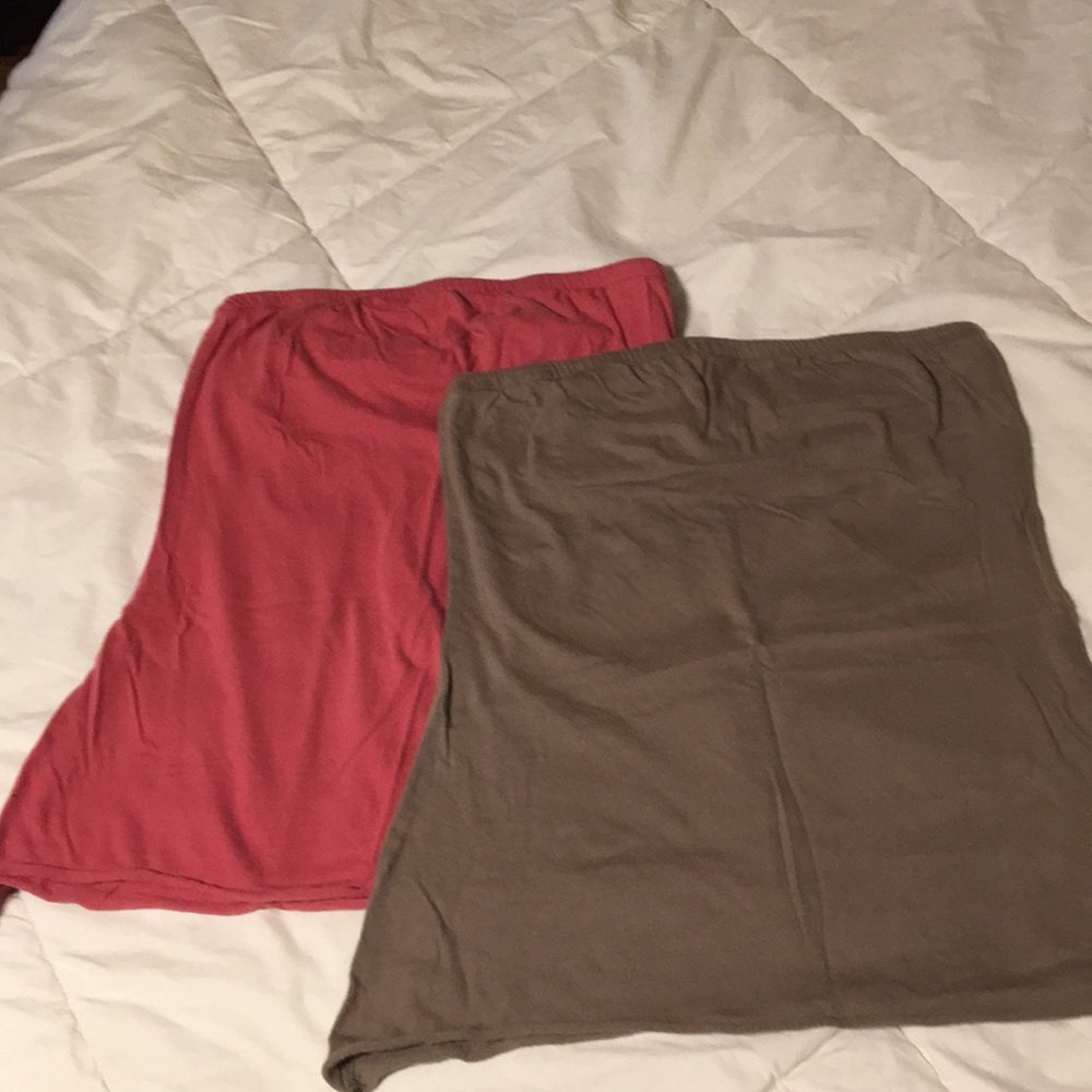Set of 2 tube tops